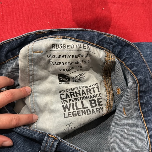 Carthartt Men's Blue Jeans - Picture 4 of 6